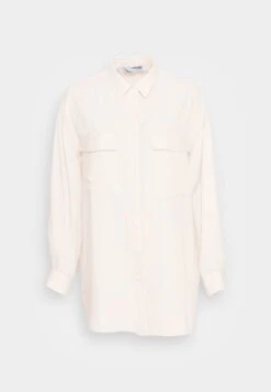 Selected Femme Slflena Long - Chemisier - Natural 10 Selected Femme Slflena Long - Chemisier - Natural -Next Soldes f881ec80ff904435bac6435b75545595