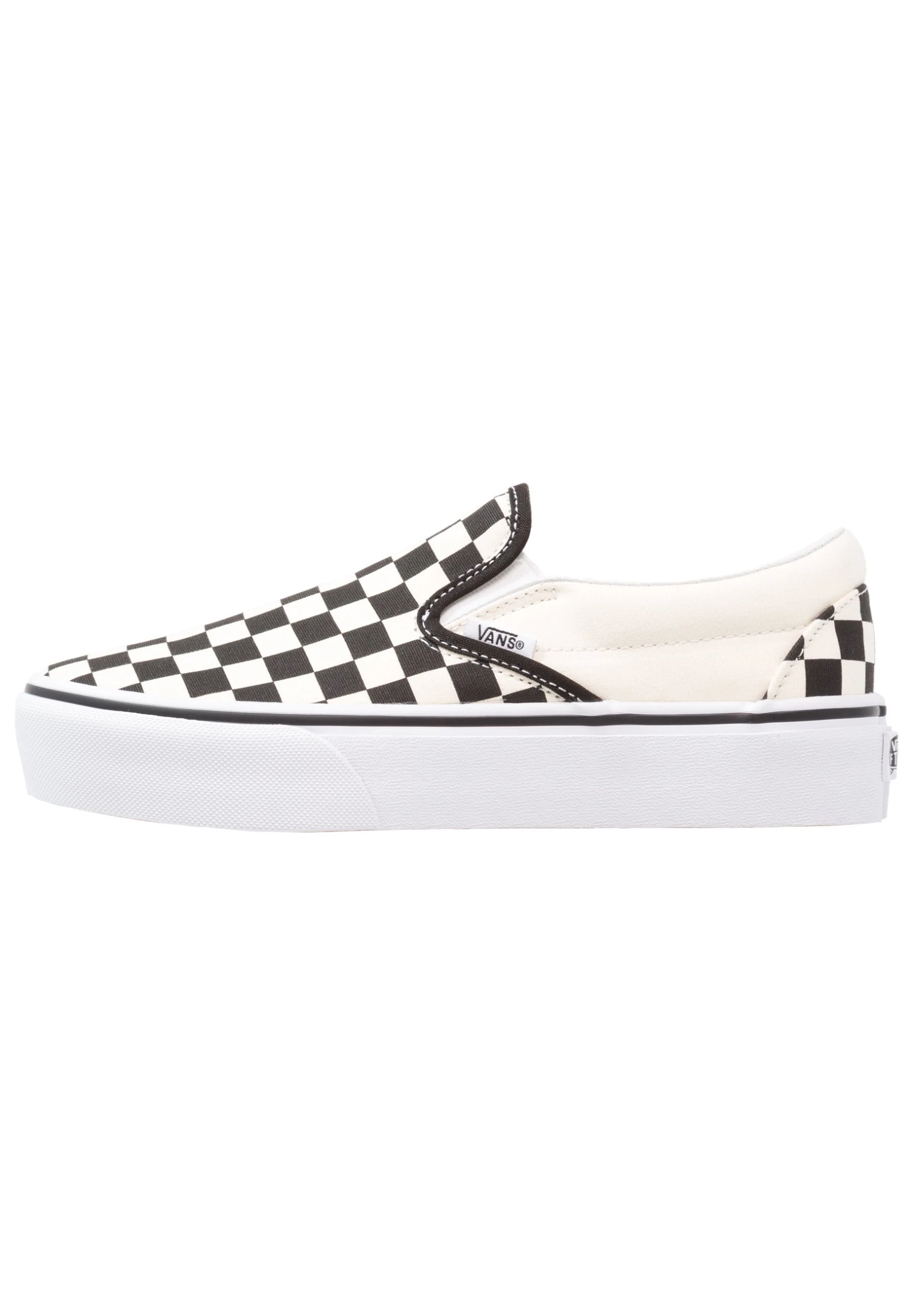 Vans Ua Classic Slip-On Platform - Mocassins - Black/White 3 Vans Ua Classic Slip-On Platform - Mocassins - Black/White