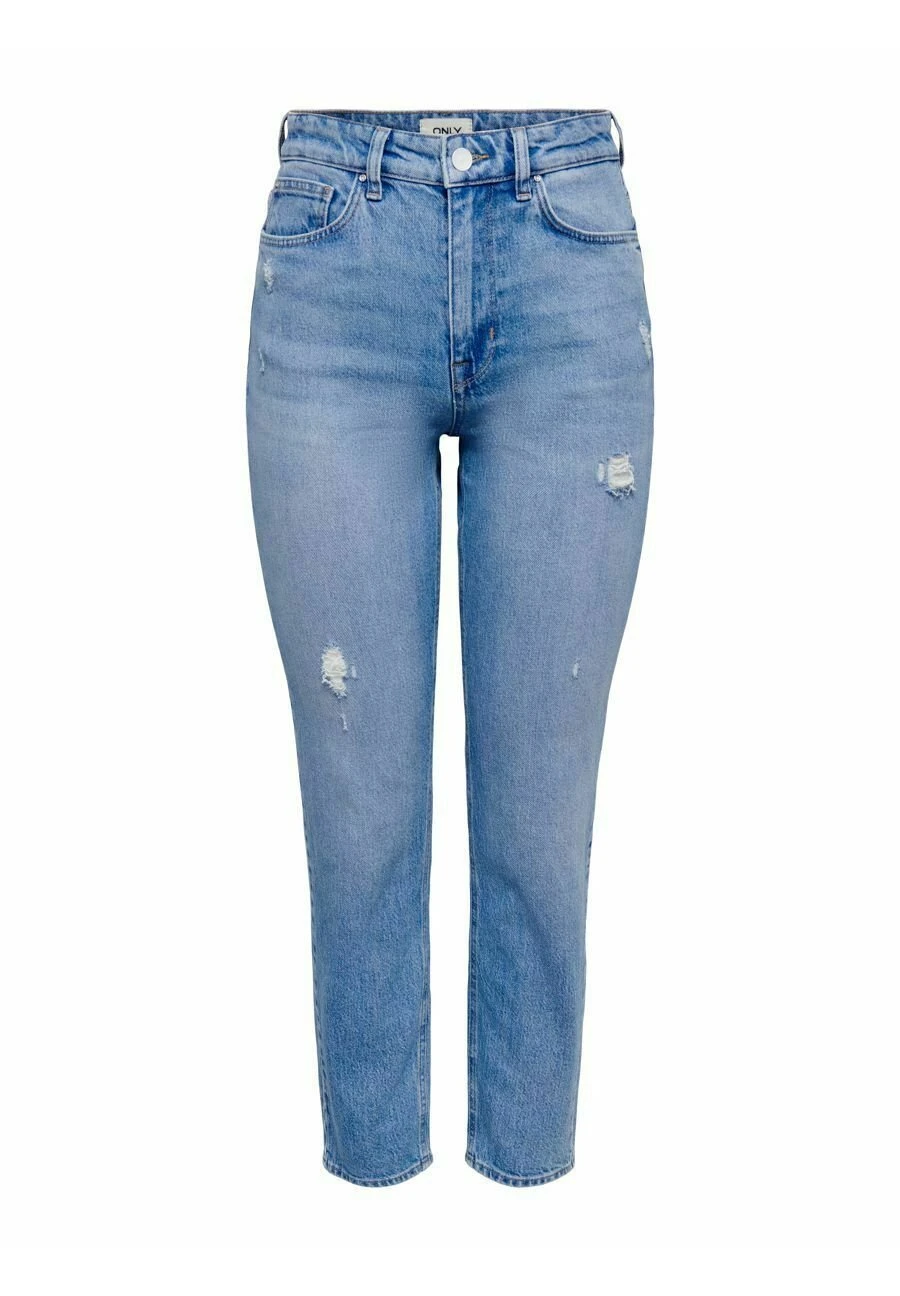 ONLY High Waist Emily - Jean Boyfriend - Light Blue Denim 3 ONLY High Waist Emily - Jean Boyfriend - Light Blue Denim