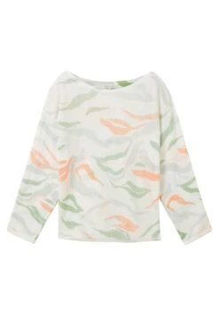 Tom Tailor Gemusterter - Pullover - Blue -Next Soldes f9d6687d52a24341b31f5037513ad7aa