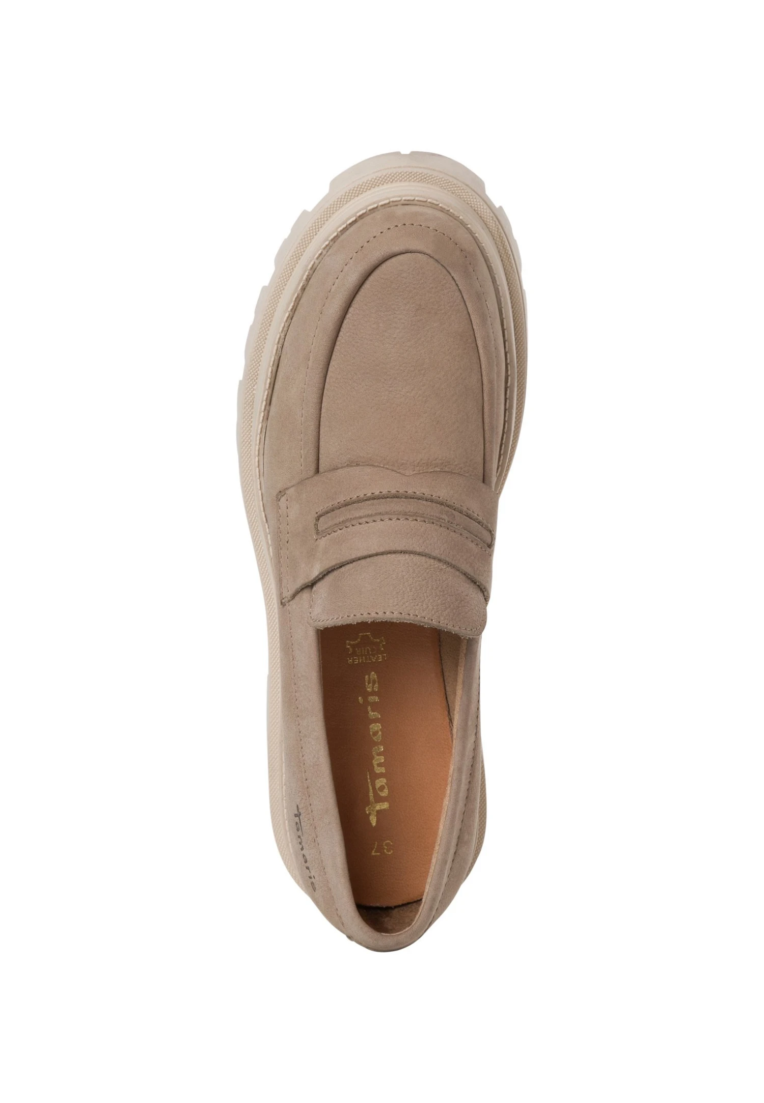 Tamaris Mocassins - Taupe 6 Tamaris Mocassins - Taupe – Image 4