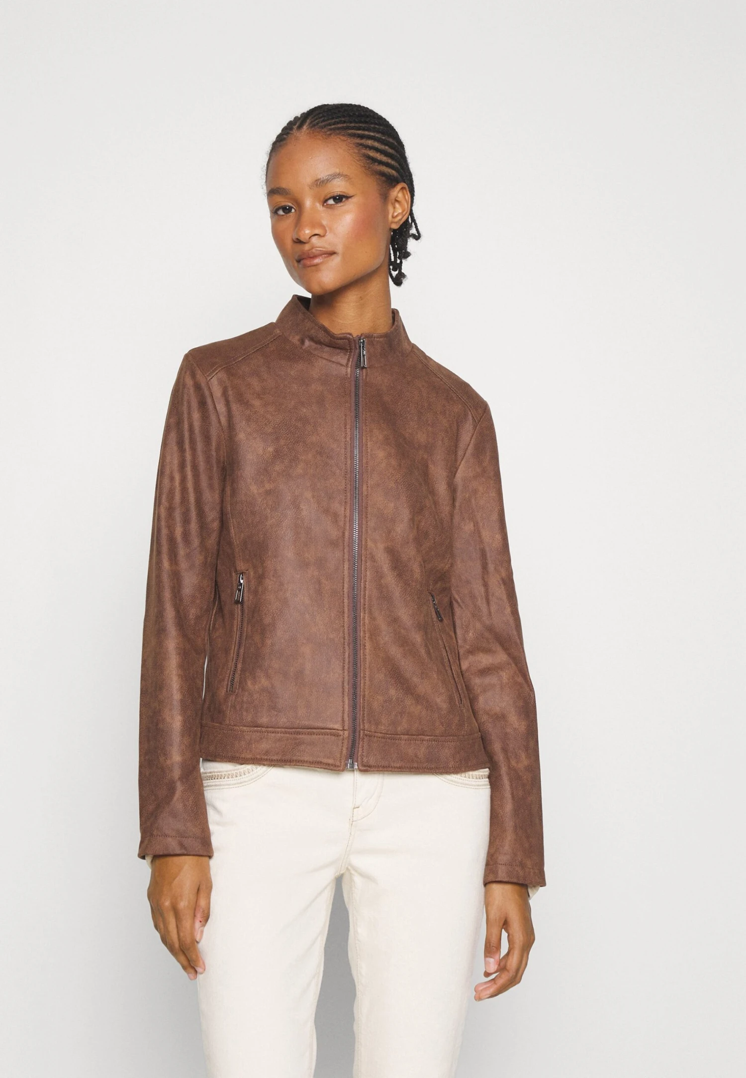 Desigual Jacket Toronto - Veste En Similicuir - Dark Brown 5 Desigual Jacket Toronto - Veste En Similicuir - Dark Brown – Image 3