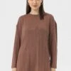 Long Sleeved - T-Shirt À Manches Longues - Brown