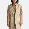 Gant Chain Jacquard - Veste Sans Manches - Dark Khaki