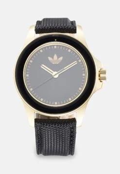 Adidas Originals Expression One Unisex - Montre - Black/Gold-Coloured-Coloured Tone