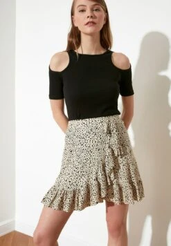 Trendyol Jupe Trapèze - White 11 Trendyol Jupe Trapèze - White -Next Soldes fc119cc7c0d7428580709fd07078fe19