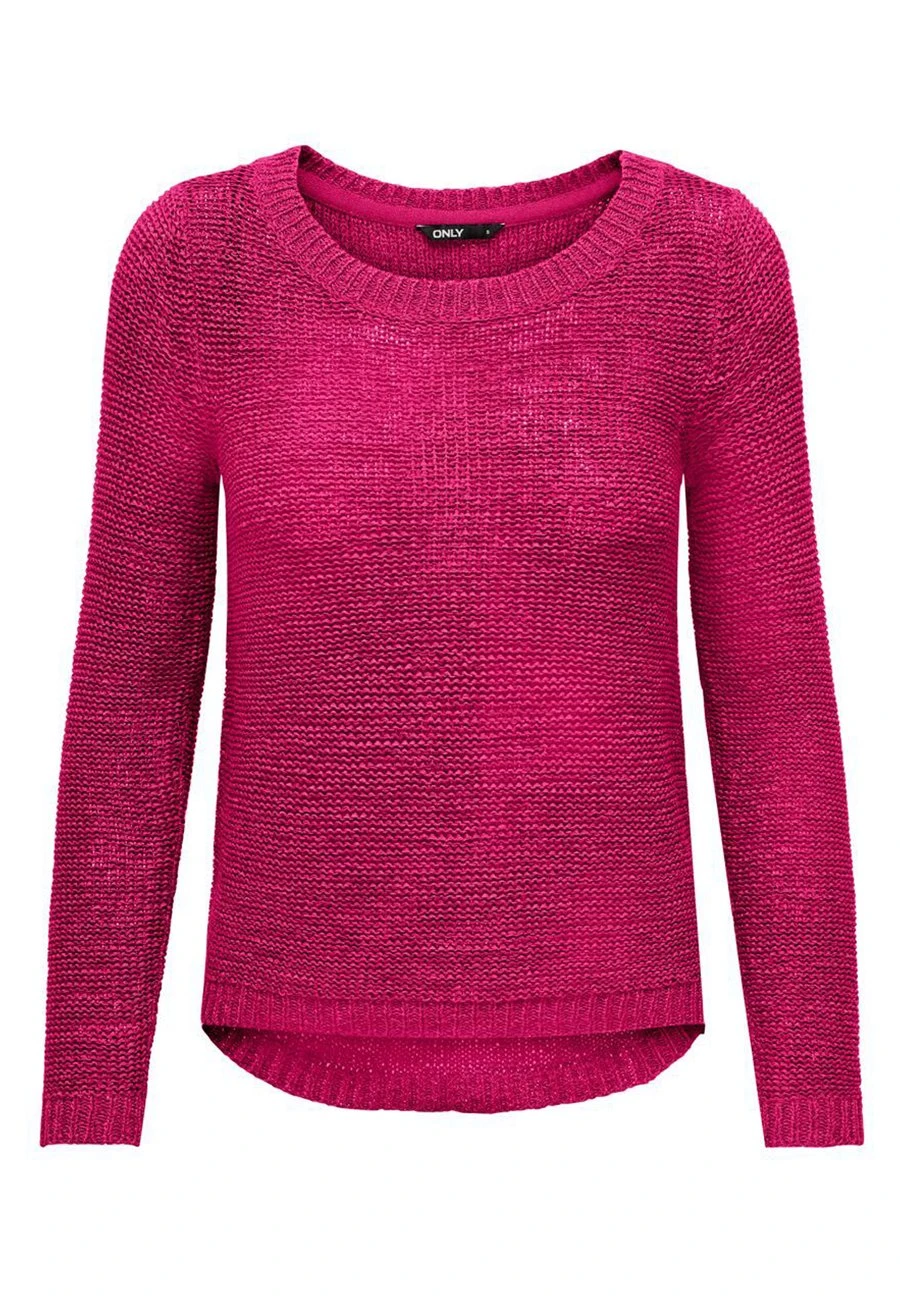 ONLY Onlgeena Xo Ls Noos - Pullover - Cerise 3 ONLY Onlgeena Xo Ls Noos - Pullover - Cerise