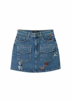Desigual Floral Mini - Jupe En Jean - Blue 11 Desigual Floral Mini - Jupe En Jean - Blue -Next Soldes fcabb55cae2445718249d1596a977b53