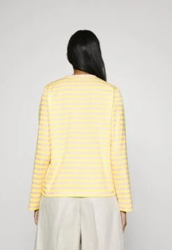 Marimekko Tasaraita Relaxed Longsleeve - T-Shirt À Manches Longues - Yellow/Pink -Next Soldes fcbe282cdbe240d1aca939db2dc8bba5