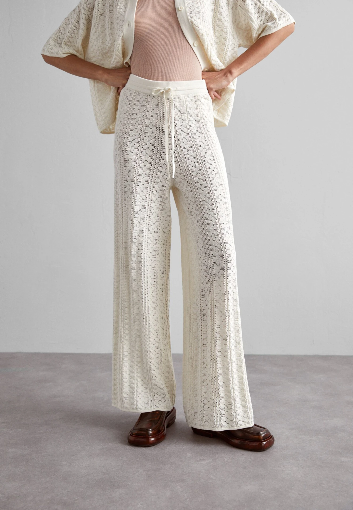 Holzweiler Thiril Trousers - Pantalon Classique - White 3 Holzweiler Thiril Trousers - Pantalon Classique - White