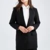 DeFacto Regular Fit - Manteau Court - Black
