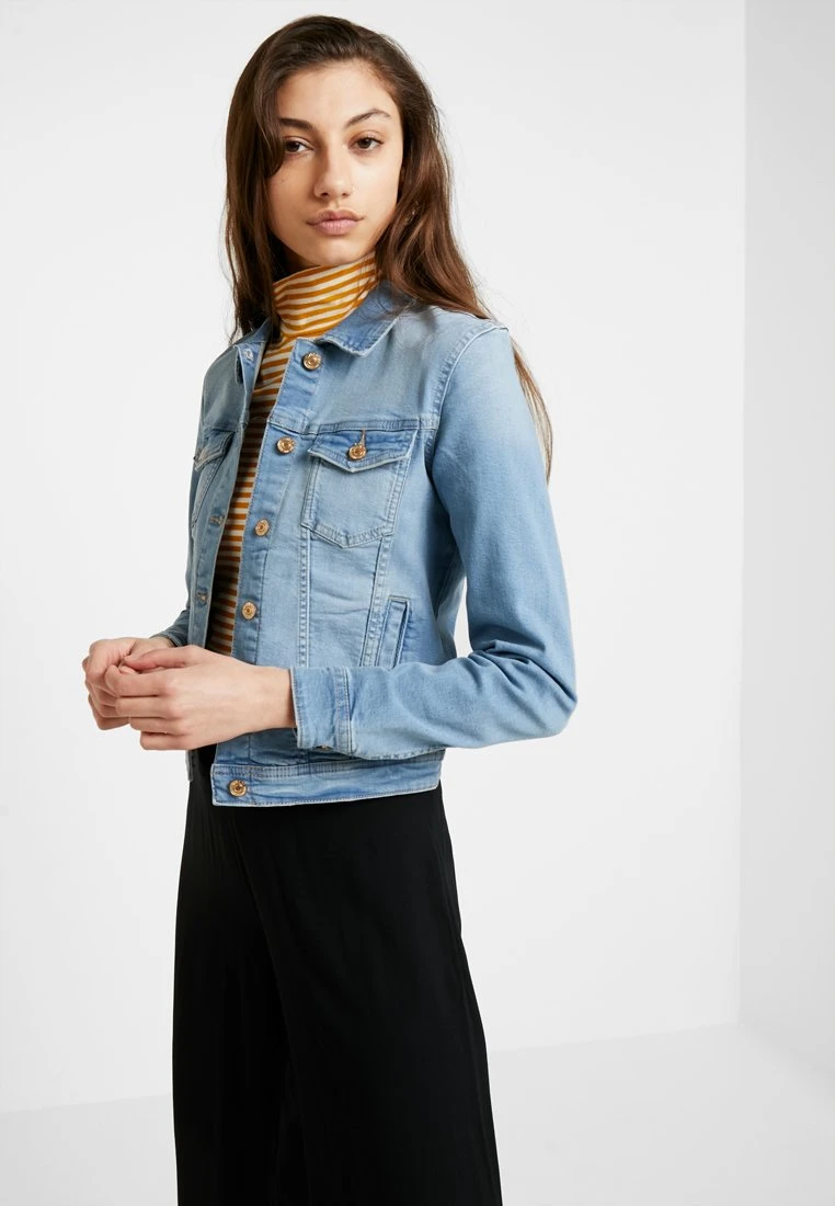 ONLY Onltia Jacket - Veste En Jean - Light Blue Denim 3 ONLY Onltia Jacket - Veste En Jean - Light Blue Denim