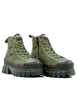 Palladium Revolt Hi Army - Bottines À Plateau - Olive Night -Next Soldes fe2845b86d1a49028100ea4cb68075d3