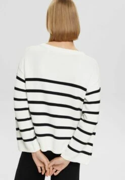 ESPRIT Gestreifter - Pullover - Off White 12 ESPRIT Gestreifter - Pullover - Off White -Next Soldes fe68f0ed0a324422af4b4534235274dd