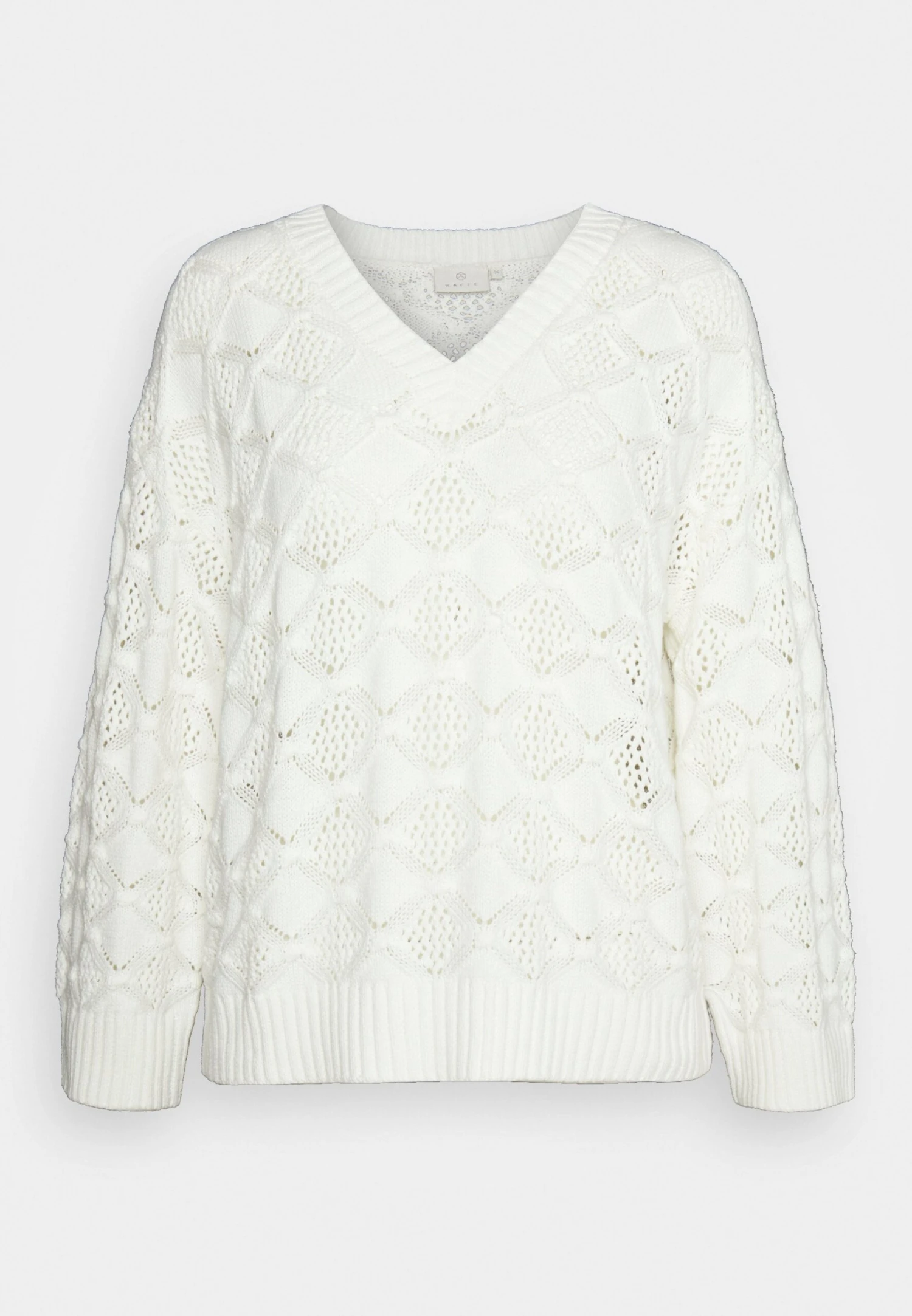 Kaffe Sofia - Pullover - Chalk 3 Kaffe Sofia - Pullover - Chalk