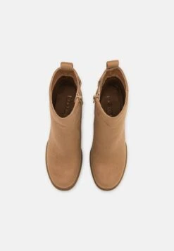 ONLY Shoes Onlbrave Life Stacked Boot - Boots À Talons - Sand -Next Soldes fedcde8adb964511a270a41acc88ab54