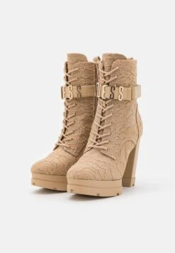 Guess Biola - Bottines À Lacets - Beige 8 Guess Biola - Bottines À Lacets - Beige -Next Soldes ff2ce2bb87a741f5a244356d02be018a