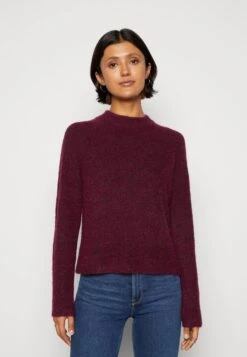 Pieces Pcellen O Neck - Pullover - Grape Wine