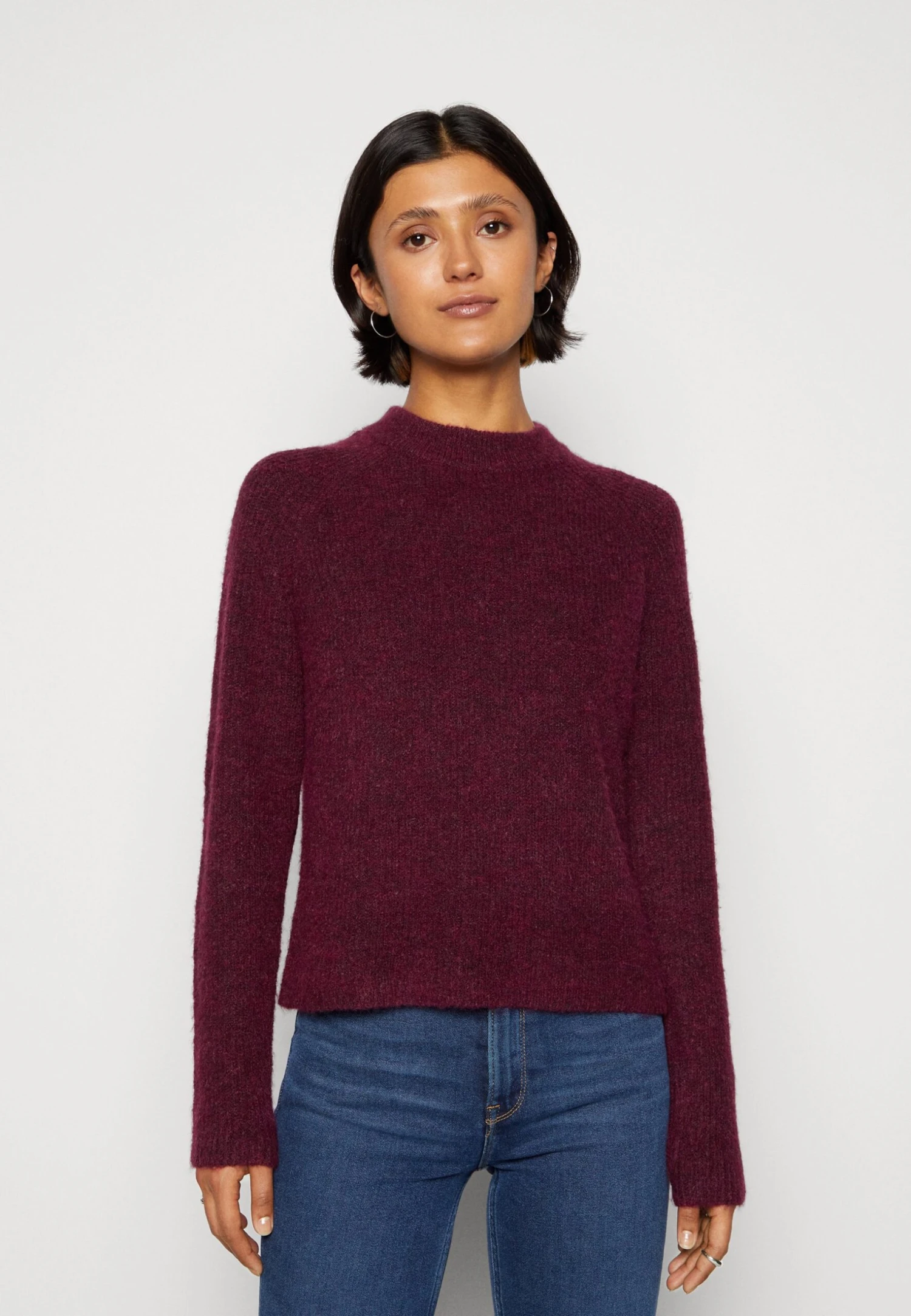 Pieces Pcellen O Neck - Pullover - Grape Wine 3 Pieces Pcellen O Neck - Pullover - Grape Wine