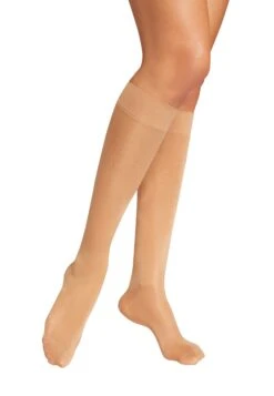 Wolford Pure Energy - Chaussettes Hautes - Gobi
